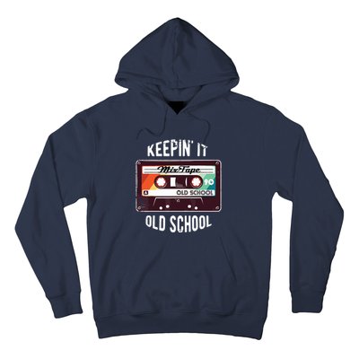 Old School Hip Hop 80s 90s Mixtape Graphic Hoodie