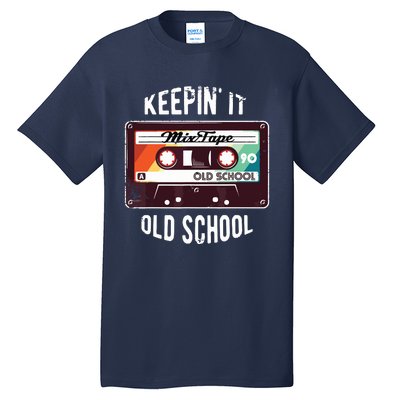 Old School Hip Hop 80s 90s Mixtape Graphic Tall T-Shirt