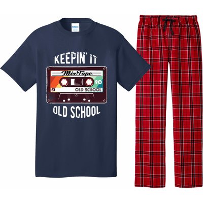 Old School Hip Hop 80s 90s Mixtape Graphic Pajama Set