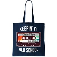 Old School Hip Hop 80s 90s Mixtape Graphic Tote Bag