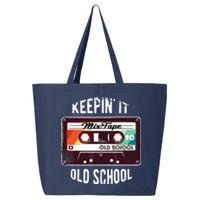 Old School Hip Hop 80s 90s Mixtape Graphic 25L Jumbo Tote