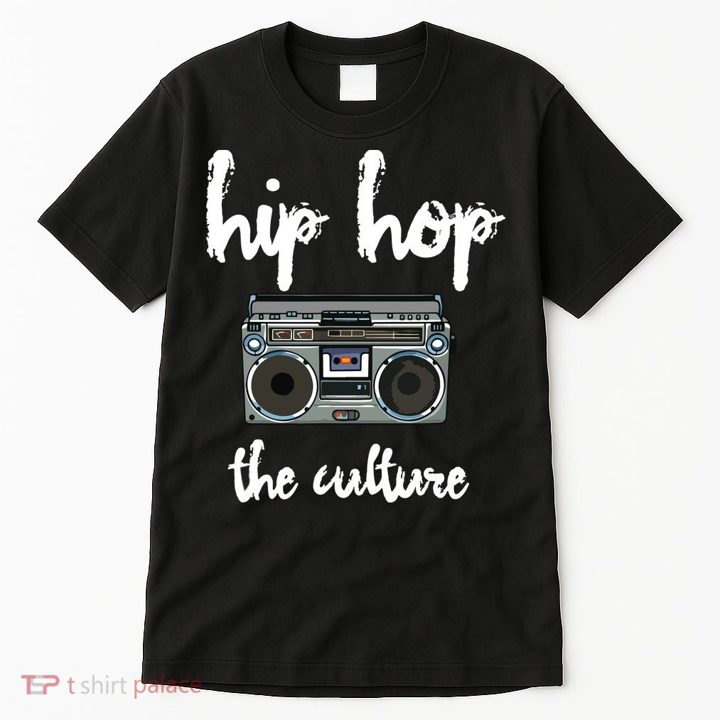 Old School Hip Hop Mix Tape Boombox The Culture Tall T-Shirt