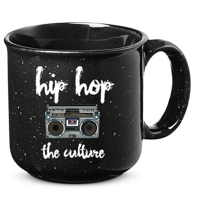Old School Hip Hop Mix Tape Boombox The Culture 15oz Campfire Ceramic Mug