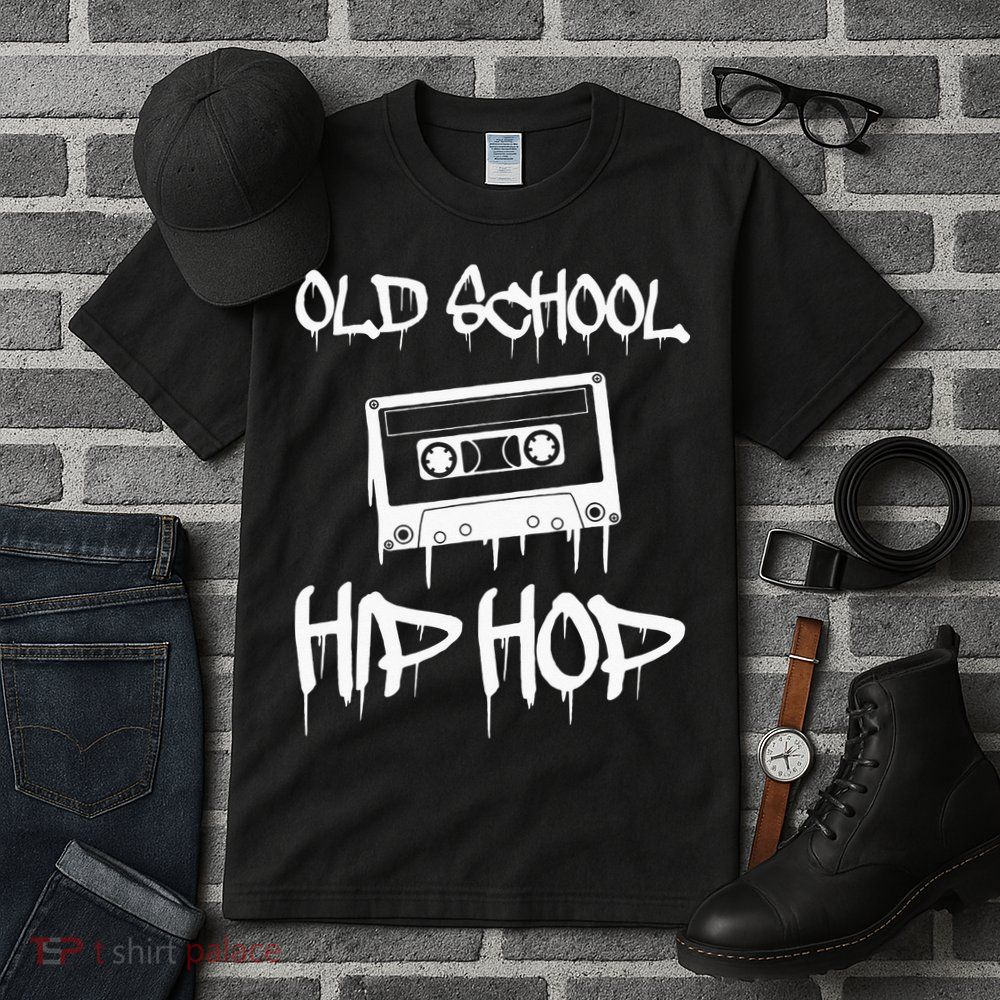Old School Hip Hop Rap Cassette Tape 80s 90s Retro Vintage Tall T-Shirt
