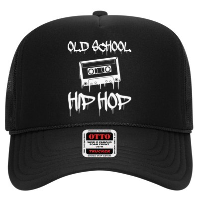 Old School Hip Hop Rap Cassette Tape 80s 90s Retro Vintage Trucker Hat