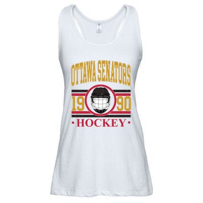 Ottawa Senators Hockey Team Supporter Ladies Essential Flowy Tank