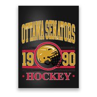 Ottawa Senators Hockey Team Supporter 1990 Poster