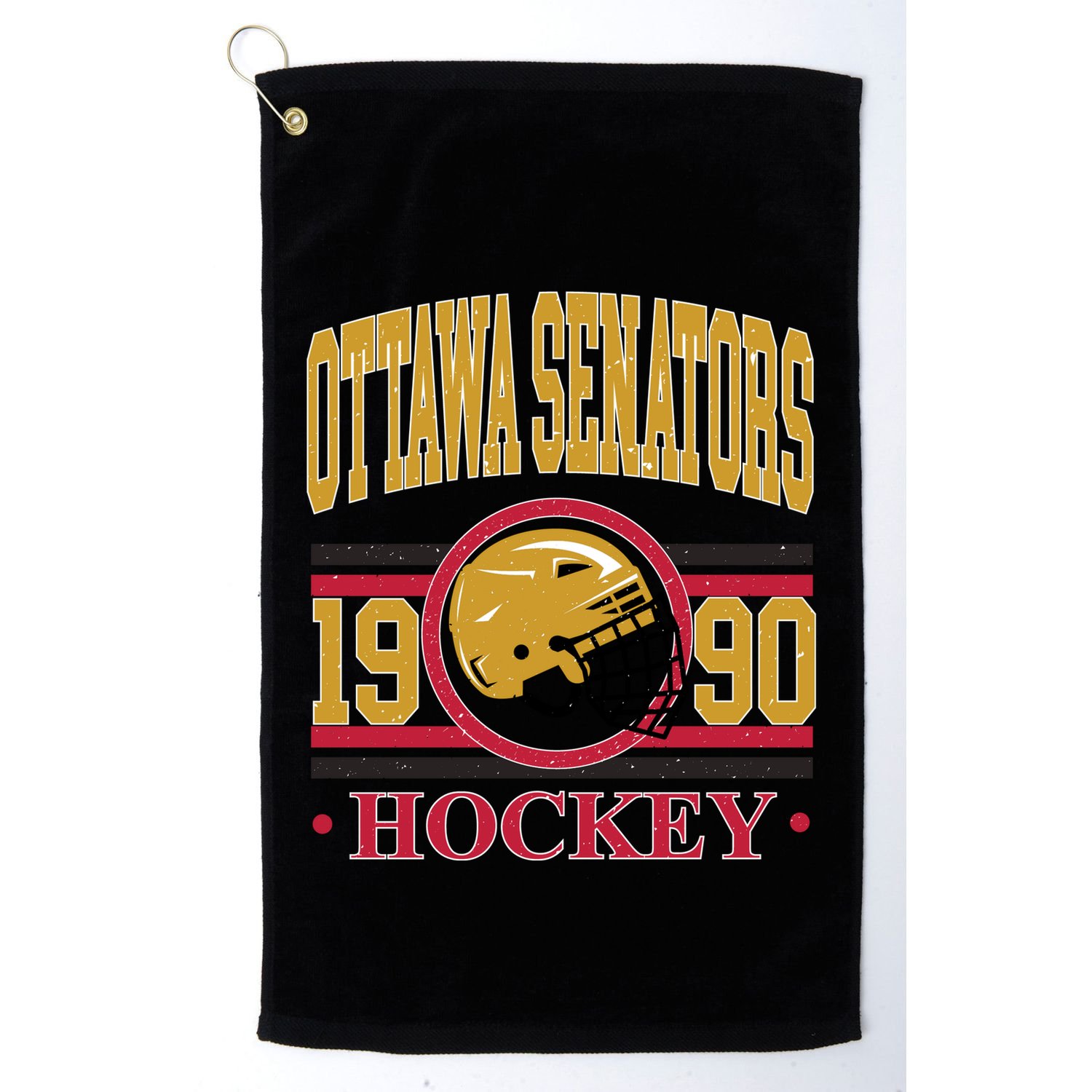 Ottawa Senators Hockey Team Supporter 1990 Golf Towel
