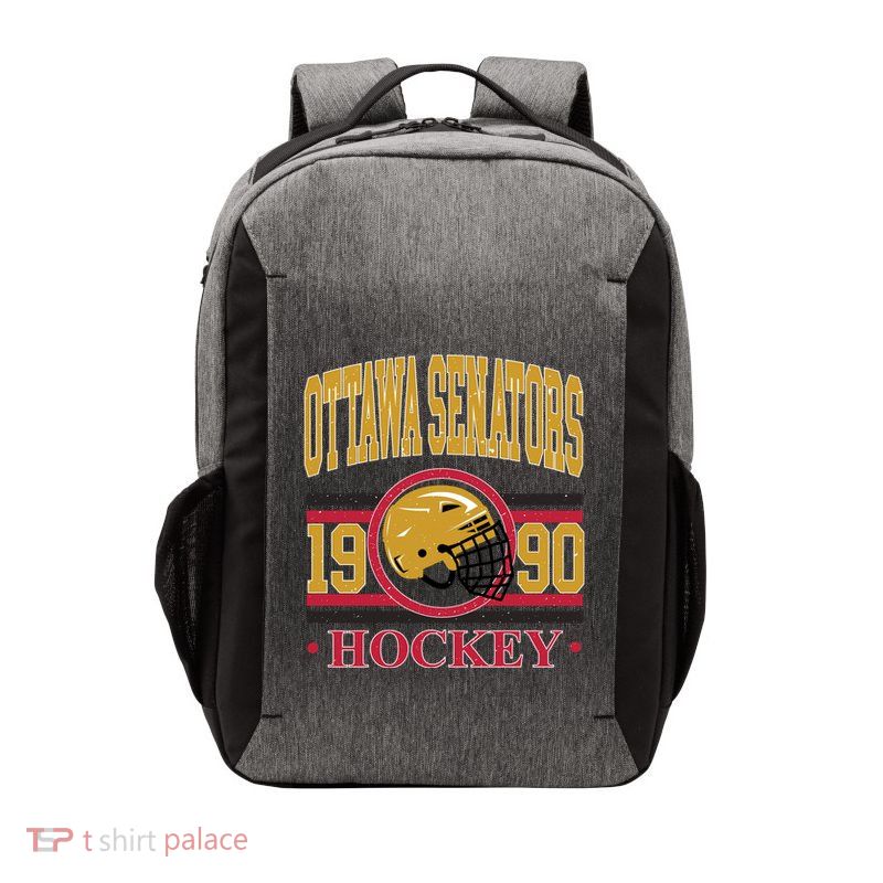 Ottawa Senators Hockey Team Supporter 1990 Vector Backpack
