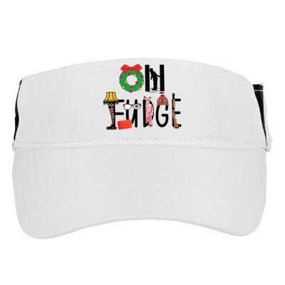 Oh Santa Hat Funny Christmas Story Family Christmas Kids Adult Drive Performance Visor