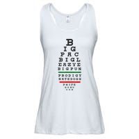 Old School Hip Hop Music Rap Legends Eye Chart 90s HipHop Ladies Essential Flowy Tank