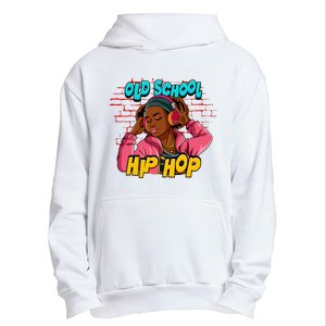 Old School Hip Hop Girl Urban Pullover Hoodie