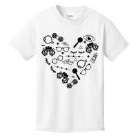 Optometry Symbols Heart Eyeglasses Spectacles Optician Life Kids T-Shirt