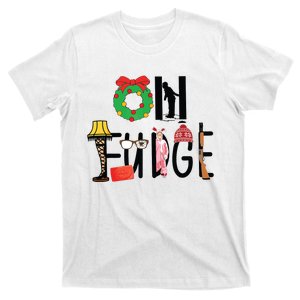 Oh Santa Hat Funny Christmas Story Family Christmas Kids T-Shirt