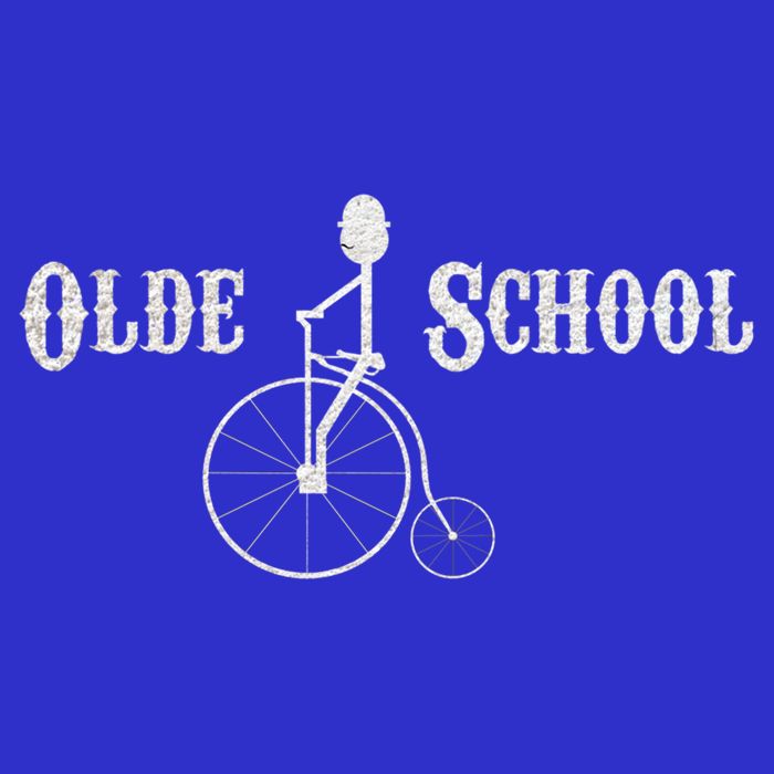 Olde School High Wheel Bike Funny Gift 16 in Basic Backpack