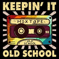 Old School Hip Hop 80s 90s Mixtape Impact Tech Backpack