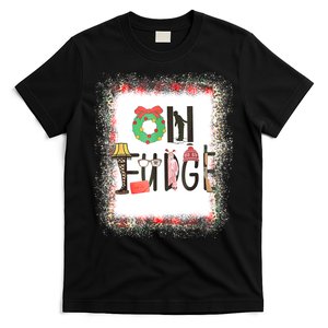 Oh Santa Hat Funny Christmas Story Family Christmas T-Shirt