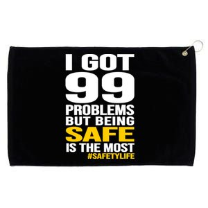 Occupational Safety Health Ager Cool Gift Grommeted Golf Towel