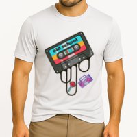 Old School Hip Hop Cassette Tape Retro 80s 90s Rap Mixtape Cooling Performance Crew T-Shirt