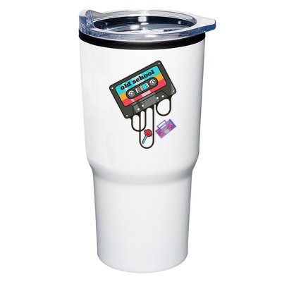 Old School Hip Hop Cassette Tape Retro 80s 90s Rap Mixtape Tumbler