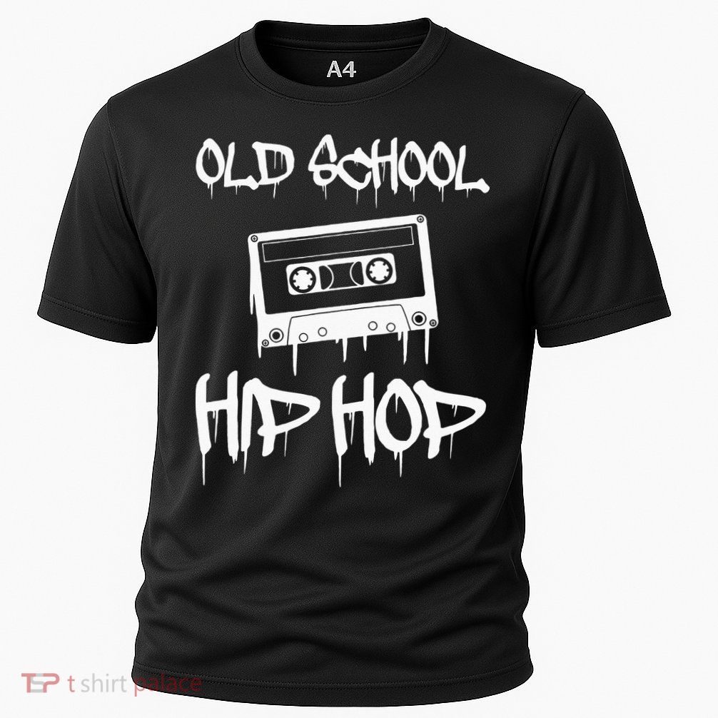 Old School Hip Hop Rap Cassette Tape 80s 90s Retro Vintage Performance Shirt