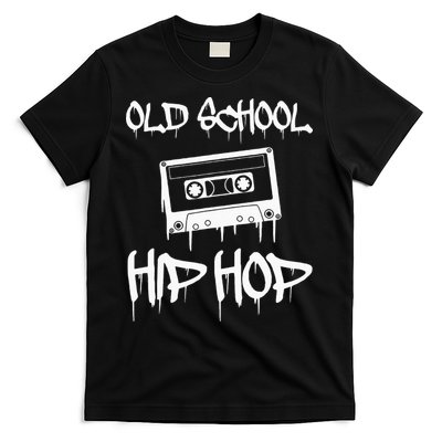 Old School Hip Hop Rap Cassette Tape 80s 90s Retro Vintage T-Shirt