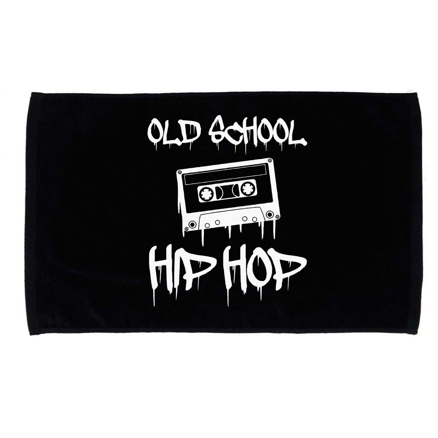 Old School Hip Hop Rap Cassette Tape 80s 90s Retro Vintage Microfiber Hand Towel
