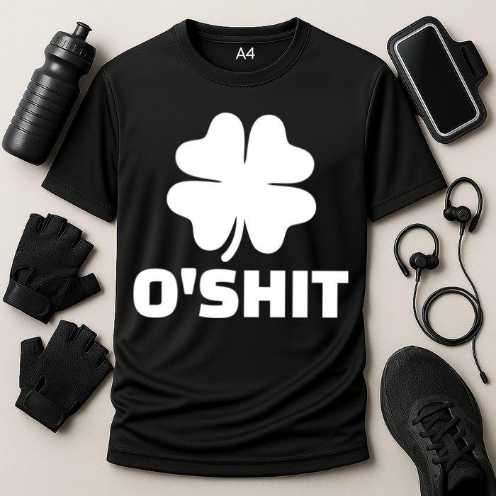O'Shit Shamrock Cooling Performance Crew T-Shirt