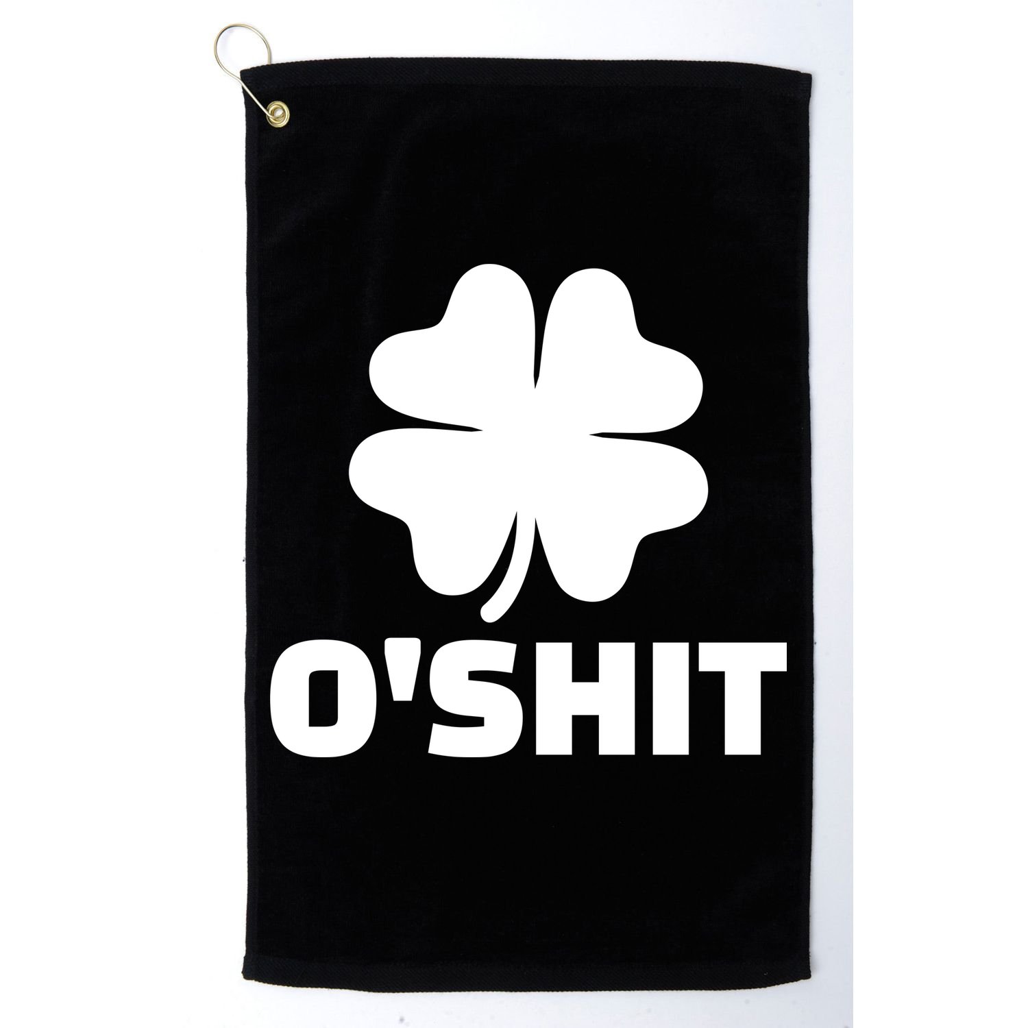 O'Shit Shamrock Golf Towel