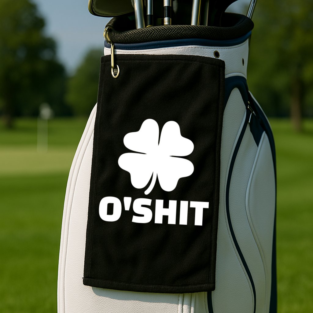 O'Shit Shamrock Golf Towel