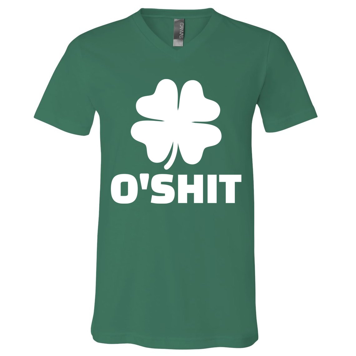 O'Shit Shamrock V-Neck T-Shirt