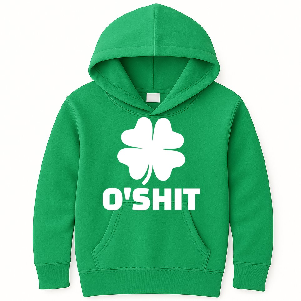 O'Shit Shamrock Kids Hoodie