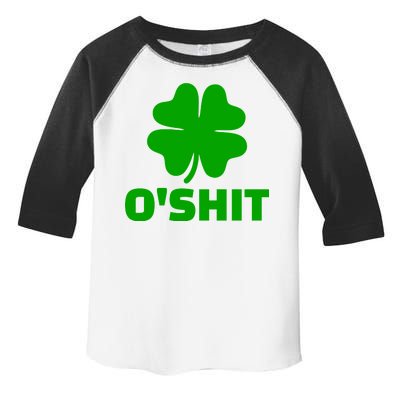 O'Shit Shamrock Toddler Fine Jersey T-Shirt