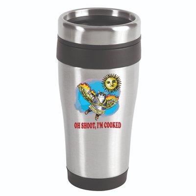 Oh Shoot Im Cooked 16oz Travel Tumbler