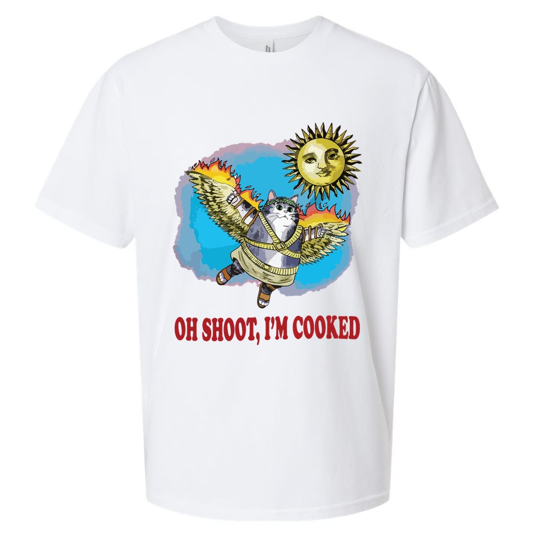 Oh Shoot Im Cooked Sueded Cloud Jersey T-Shirt