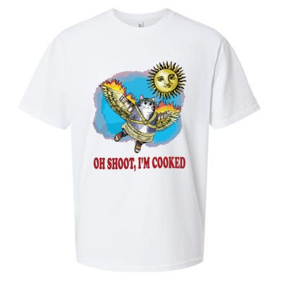 Oh Shoot Im Cooked Sueded Cloud Jersey T-Shirt