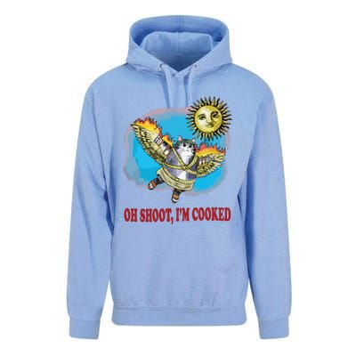 Oh Shoot Im Cooked Unisex Surf Hoodie