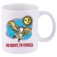 Oh Shoot Im Cooked 11oz C Handle Ceramic Mug