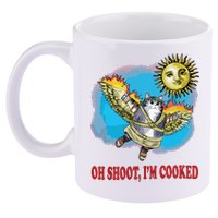 Oh Shoot Im Cooked 11oz C Handle Ceramic Mug