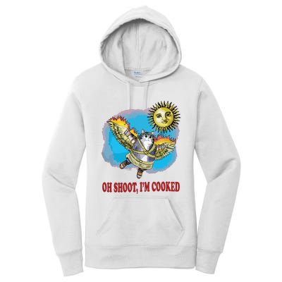 Oh Shoot Im Cooked Women's Pullover Hoodie