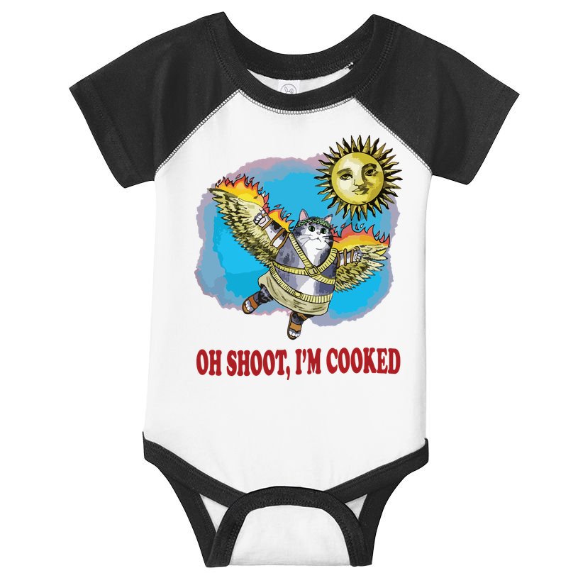 Oh Shoot Im Cooked Infant Baby Jersey Bodysuit