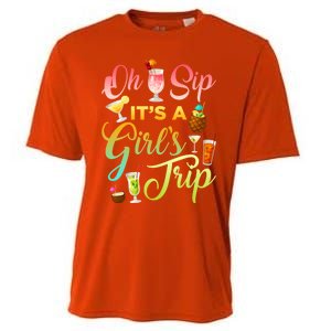 Oh Sip It's A ' Trip Funny Ing Graphic Funny Gift Cooling Performance Crew T-Shirt