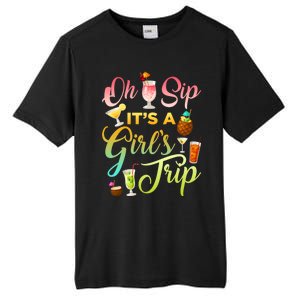 Oh Sip It's A ' Trip Funny Ing Graphic Funny Gift Tall Fusion ChromaSoft Performance T-Shirt