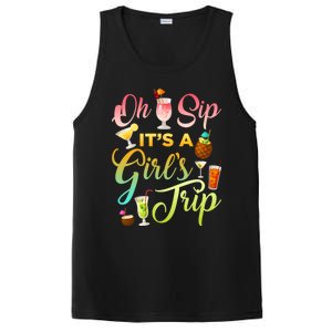 Oh Sip It's A ' Trip Funny Ing Graphic Funny Gift PosiCharge Competitor Tank