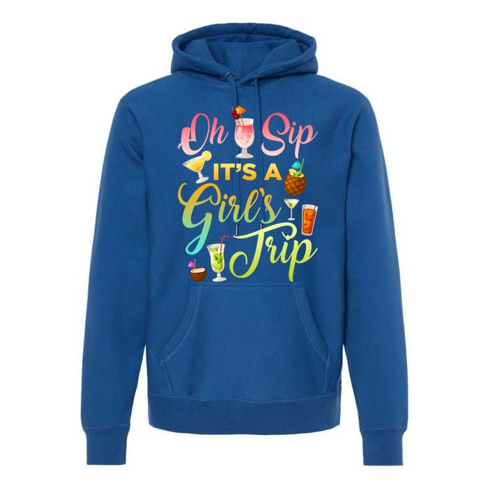 Oh Sip It's A ' Trip Funny Ing Graphic Funny Gift Premium Hoodie