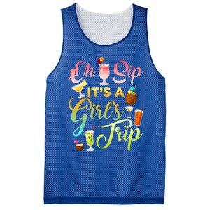 Oh Sip It's A ' Trip Funny Ing Graphic Funny Gift Mesh Reversible Basketball Jersey Tank