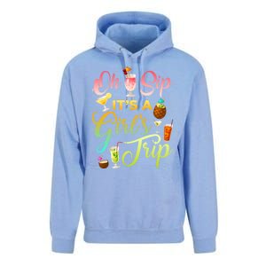 Oh Sip It's A ' Trip Funny Ing Graphic Funny Gift Unisex Surf Hoodie