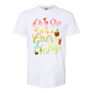 Oh Sip It's A ' Trip Funny Ing Graphic Funny Gift Softstyle CVC T-Shirt