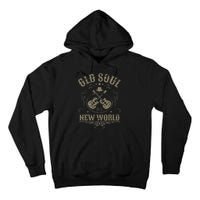 Old Soul In A New World Country Bluegrass Music Guitar Fan Tall Hoodie