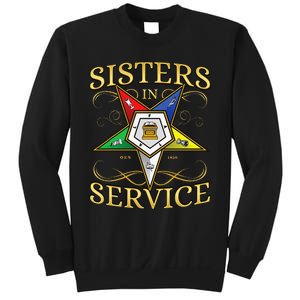 OES Sisters in Service Order of the Eastern Star Sweatshirt